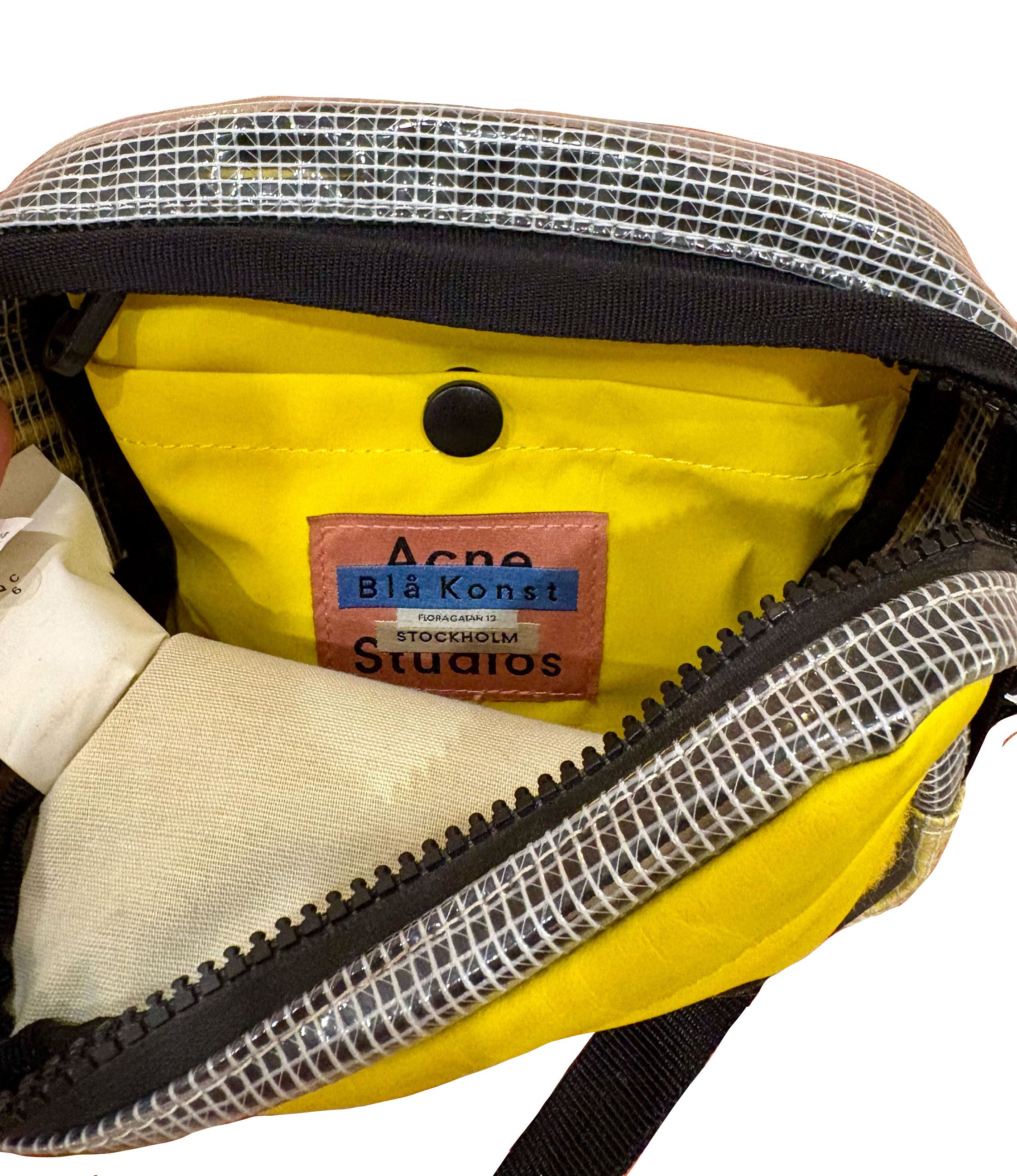 Acne Studios Acne Studios Yellow Crossbody Bag Size ONE SIZE - 4 Thumbnail
