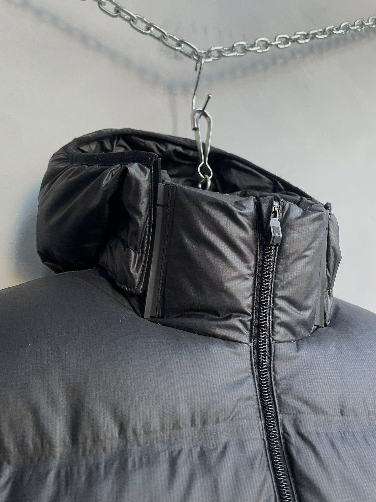 Adidas Vintage Adidas Y-3 style Black Puffer Rare winter jacket Size US M / EU 48-50 / 2 - 6 Thumbnail