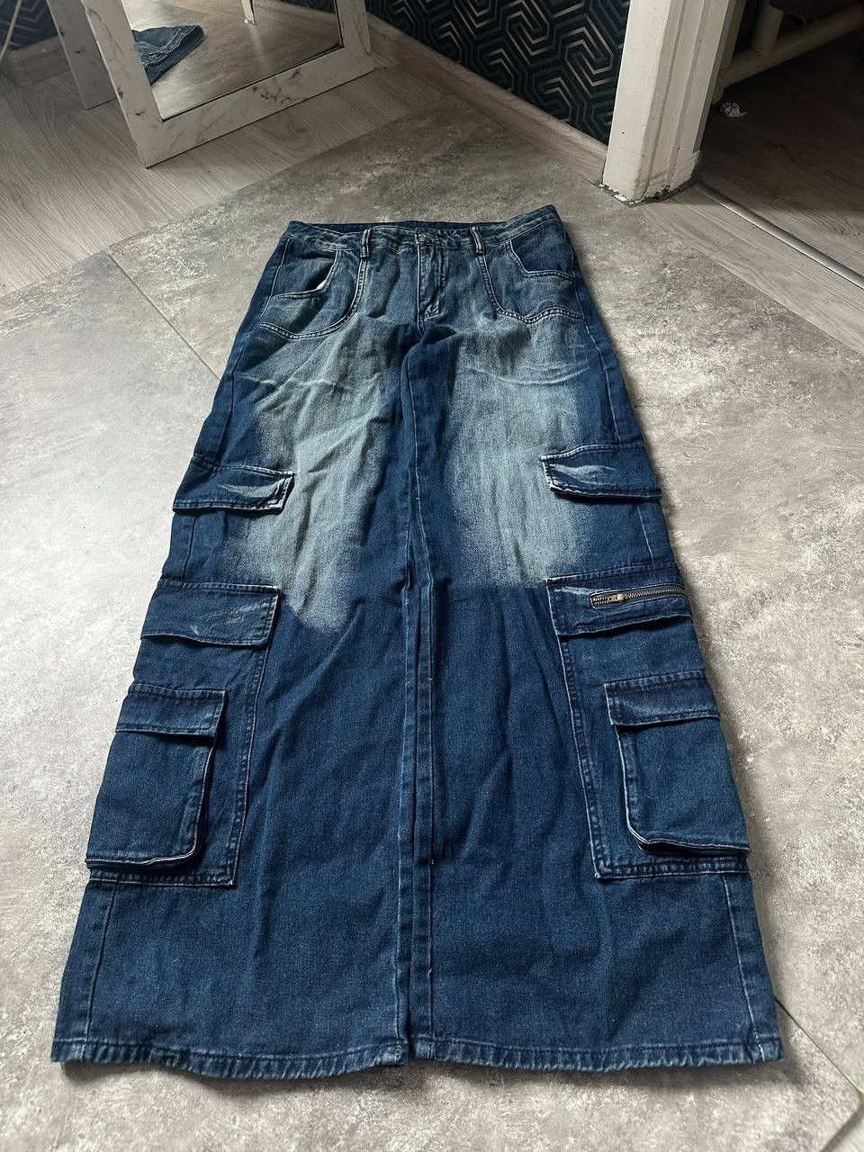 Hysteric Glamour CRAZY Y2K BAGGY CARGO PANTS IF SIX WAS NINE STYLE Size US 32 / EU 48 - 1 Thumbnail