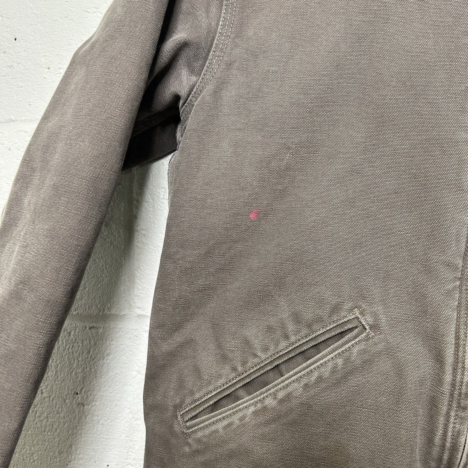 Carhartt Carhartt Sherpa-Lined Hooded Detroit Jacket “Taupe Grey” Size S / US 4 / IT 40 - 5 Thumbnail