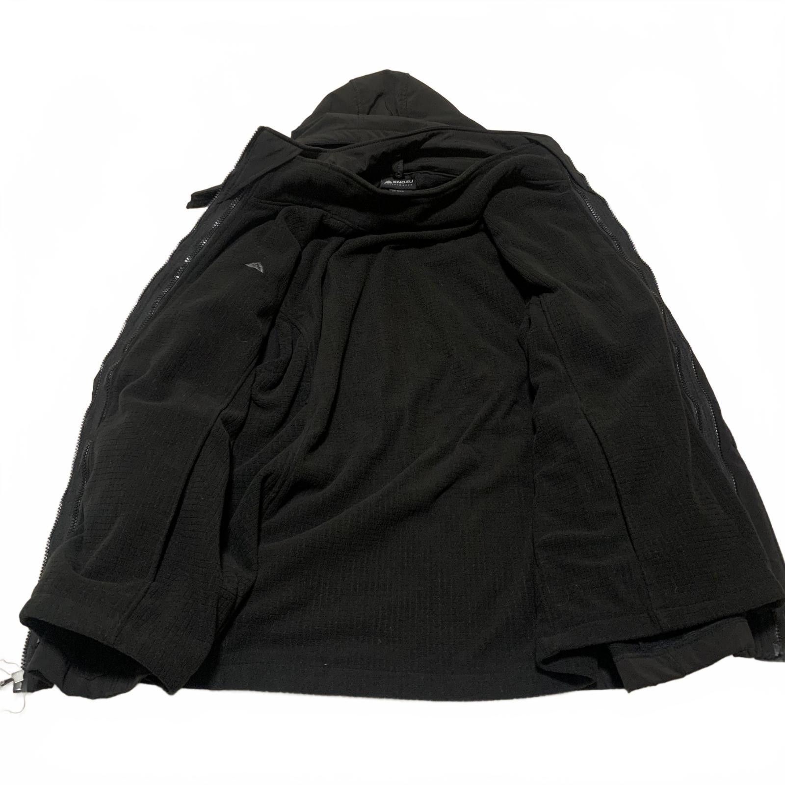Other Snozu Performance Men's M Black Utility Hooded Jacket Size US M / EU 48-50 / 2 - 4 Thumbnail