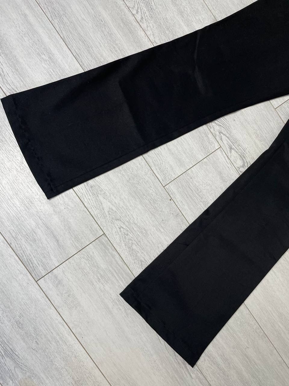 Prada Prada Black ( Tab Leather )bell-bottom Old money style Size US 36 / EU 52 - 10 Thumbnail
