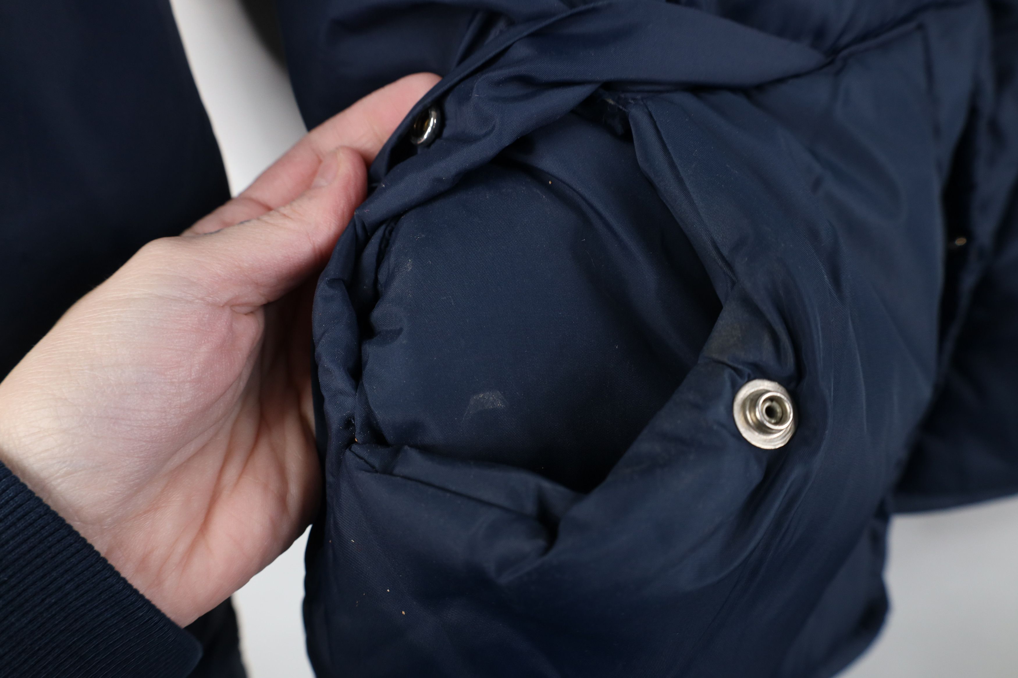 Vintage Vintage 70s Streetwear Insulated Fill Puffer Jacket Blue USA Size US M / EU 48-50 / 2 - 7 Thumbnail
