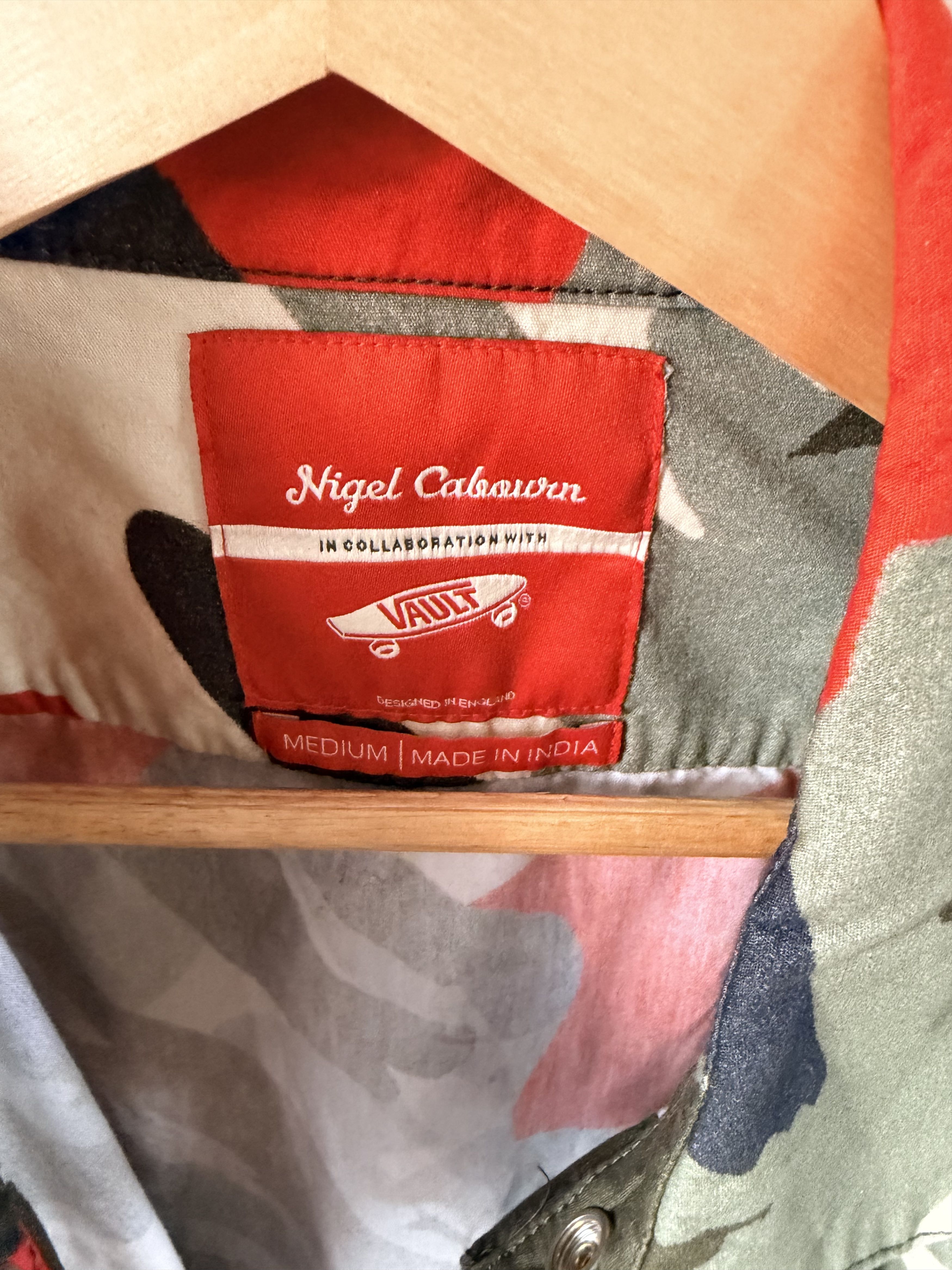 Nigel Cabourn Nigel x Vans Camo overshirt Size US L / EU 52-54 / 3 - 3 Thumbnail
