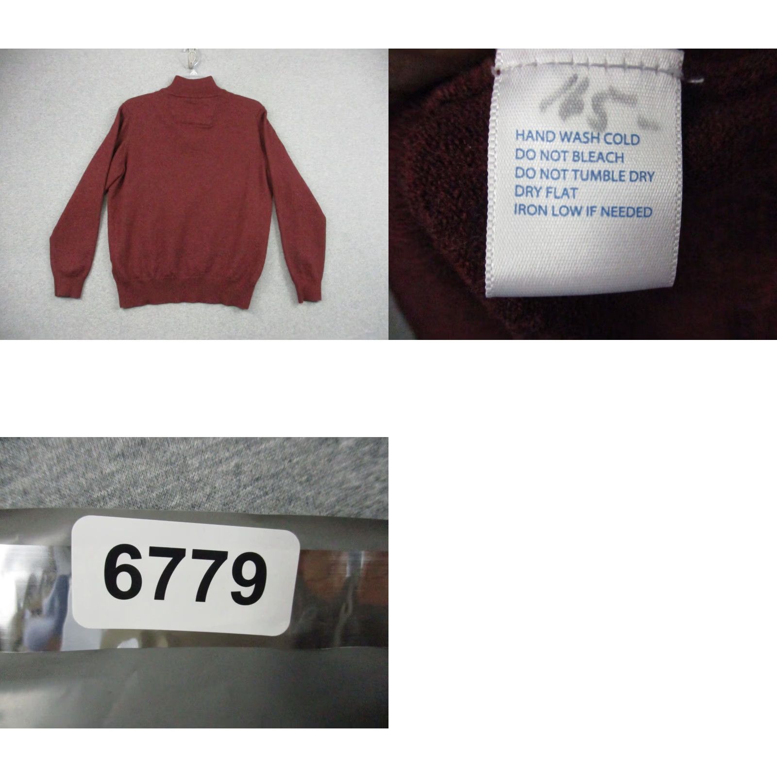 Southern Tide Southern Tide Pullover Sweater M Men Wool Burgundy 1/4 Zip Logo All Seasons Knit Red vestidos? Size US M / EU 48-50 / 2 - 8 Thumbnail