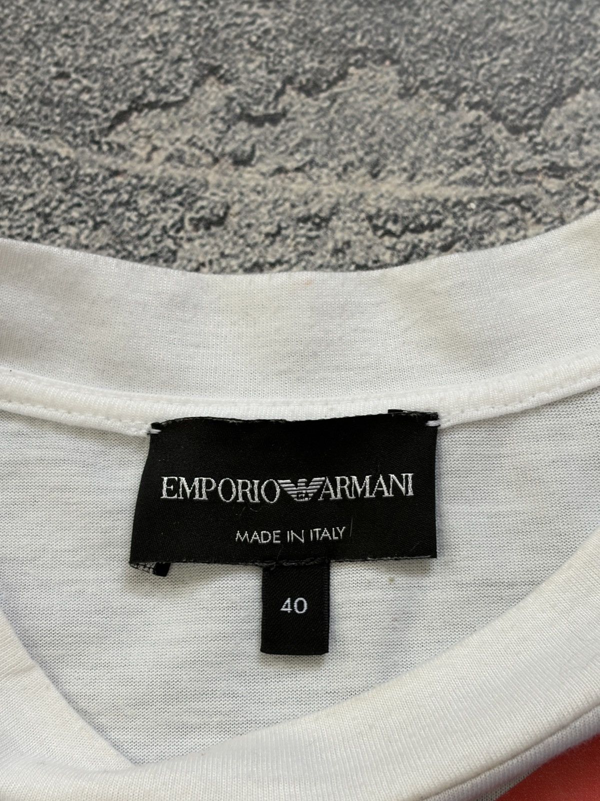 Emporio Armani Vintage Emporio Armani Archive Photo Print Graphic Tee IT 40 Size S / US 4 / IT 40 - 5 Thumbnail