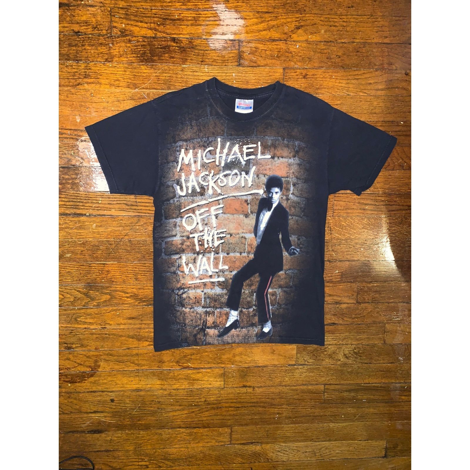 Hanes Michael Jackson Off The Wall AOP T Shirt Small Size US S / EU 44-46 / 1 - 4 Thumbnail