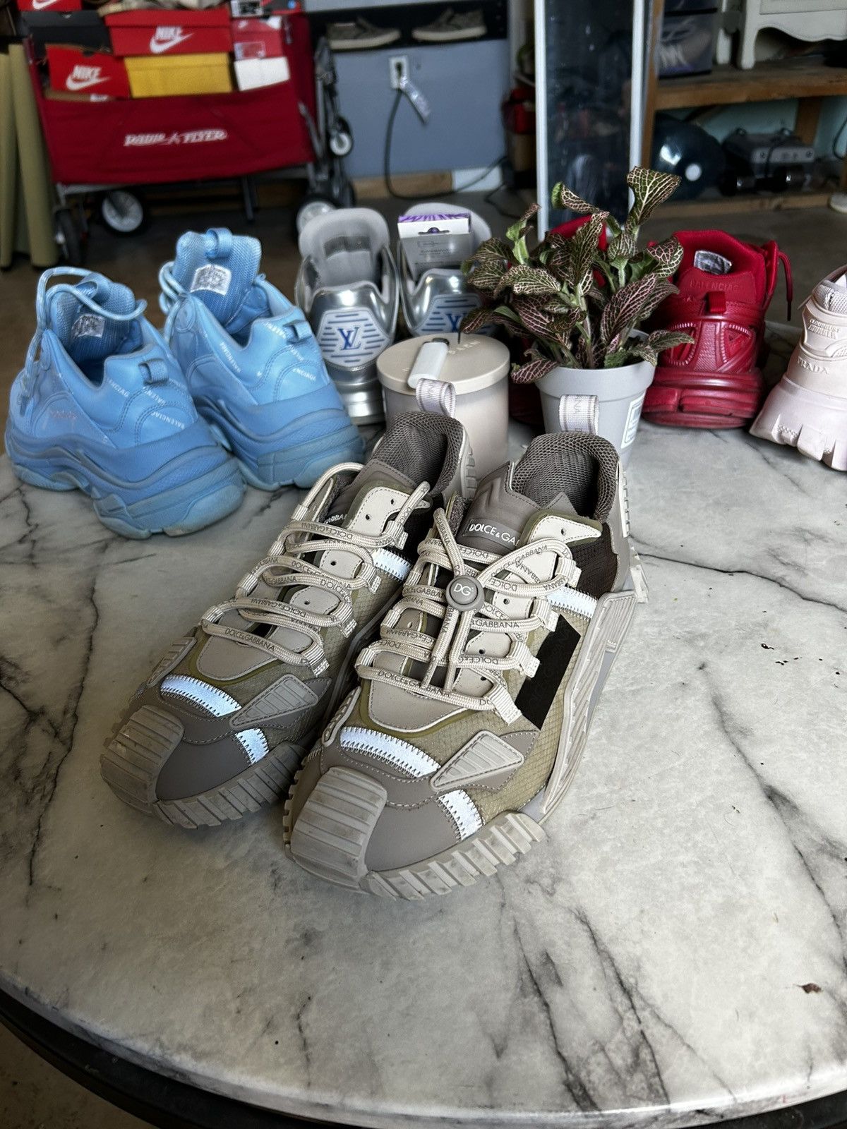 Dolce & Gabbana Dolce & gabanna tan lows Size US 11 / EU 44 - 4 Thumbnail