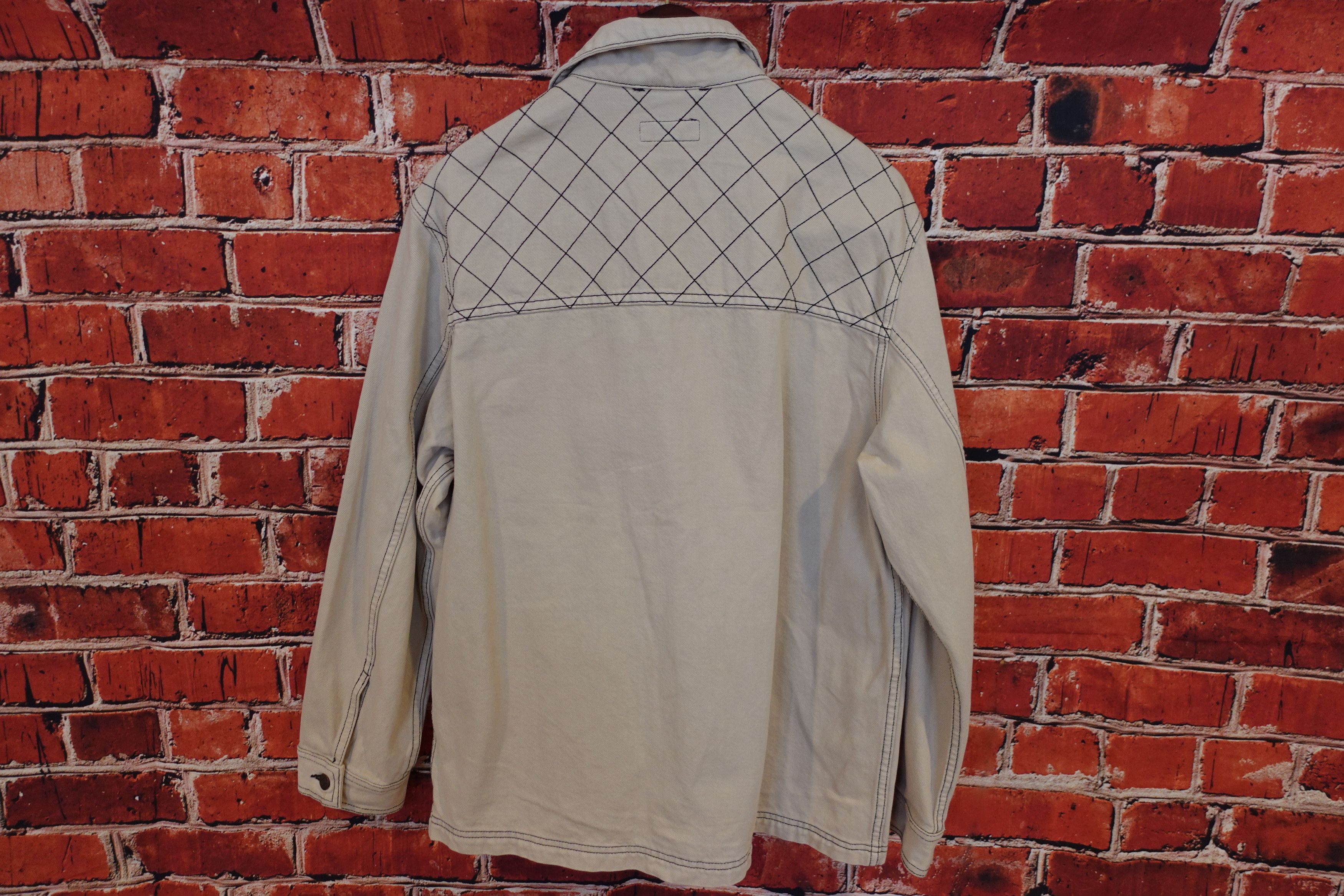 Supreme Supreme Diamond Stitch Denim Chore Coat Size US S / EU 44-46 / 1 - 5 Thumbnail