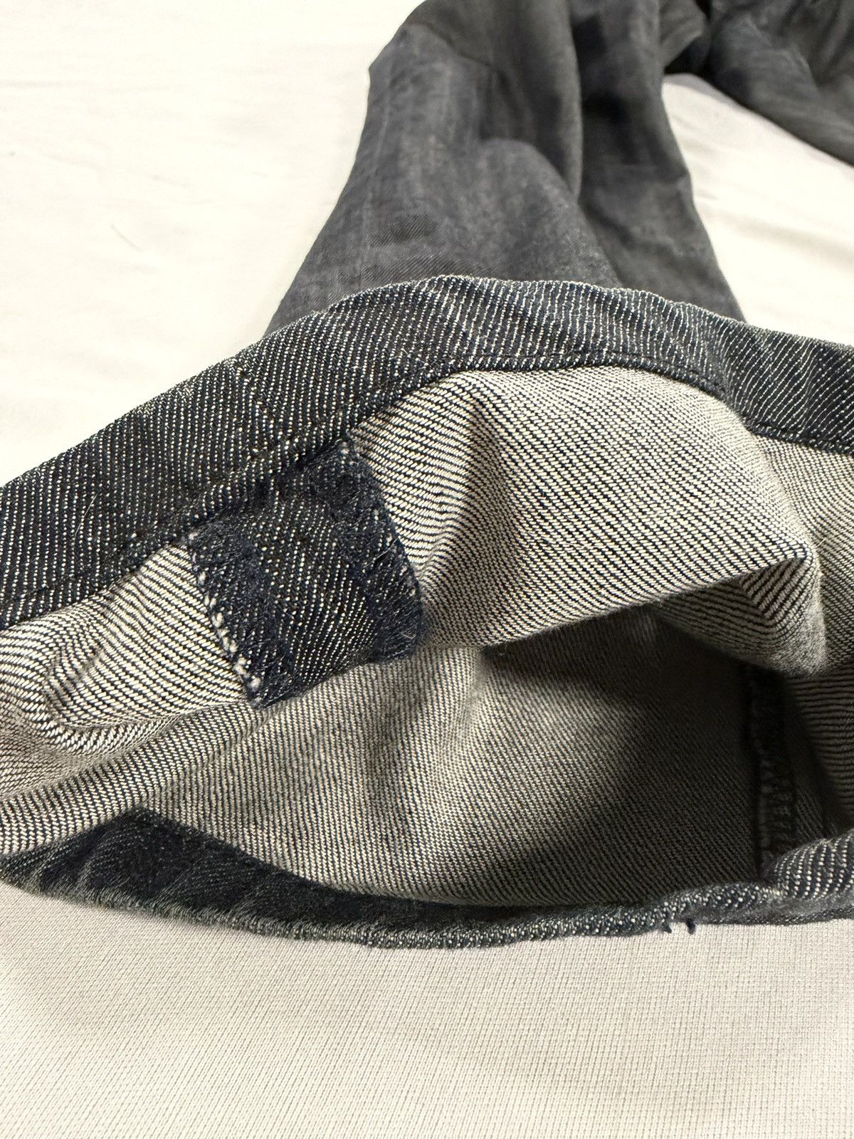 Lanvin Lanvin X Acne Studios SS09 Grey Selvedge Denim 35x29 Rare Size US 35 - 12 Thumbnail