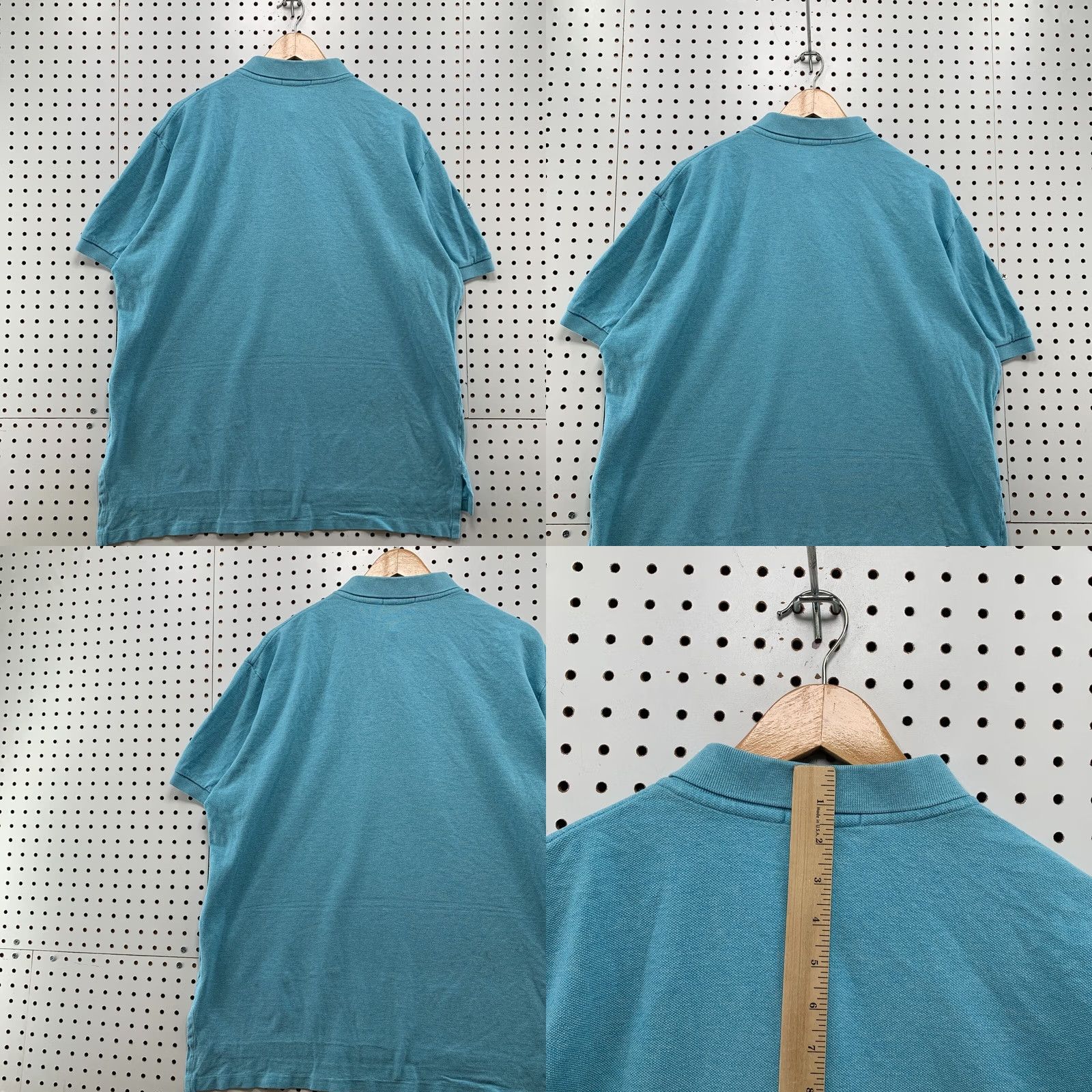 Polo Ralph Lauren Polo Ralph Lauren Shirt Mens XL Blue Pink Pony Short Sleeve Collared 26.5x29 Size US XL / EU 56 / 4 - 9 Thumbnail