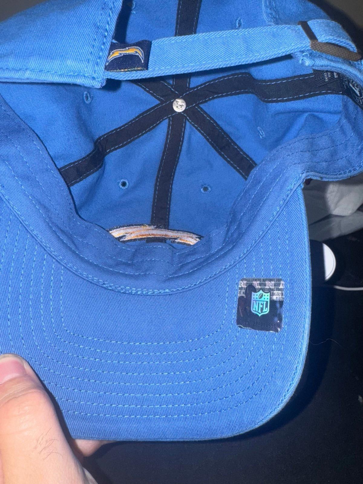 47 Brand Los Angeles Chargers 47 Brand Strapback Hat Blue Rare Mens Size ONE SIZE - 5 Thumbnail