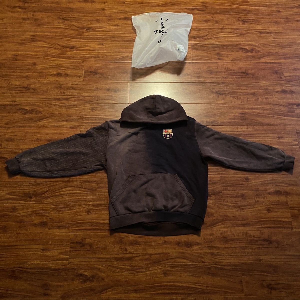 Barcelona x travis scott hoodie