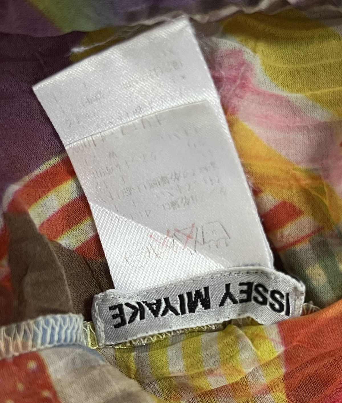 Issey Miyake *FINAL DROP* Issey miyake pleats multicolor mockneck Size S / US 4 / IT 40 - 3 Thumbnail