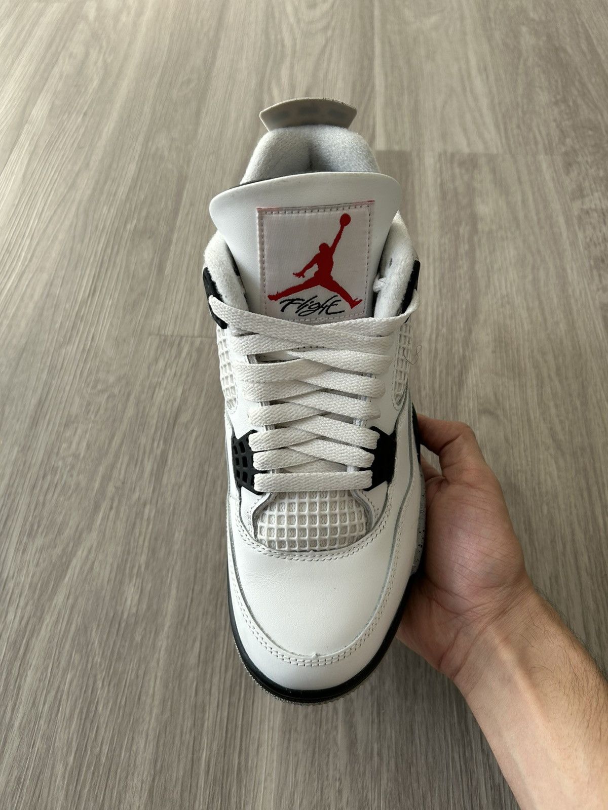 Jordan Brand Air Jordan Retro 4 White Cement 2025 Size 7 Size US 7 / EU 40 - 13 Thumbnail