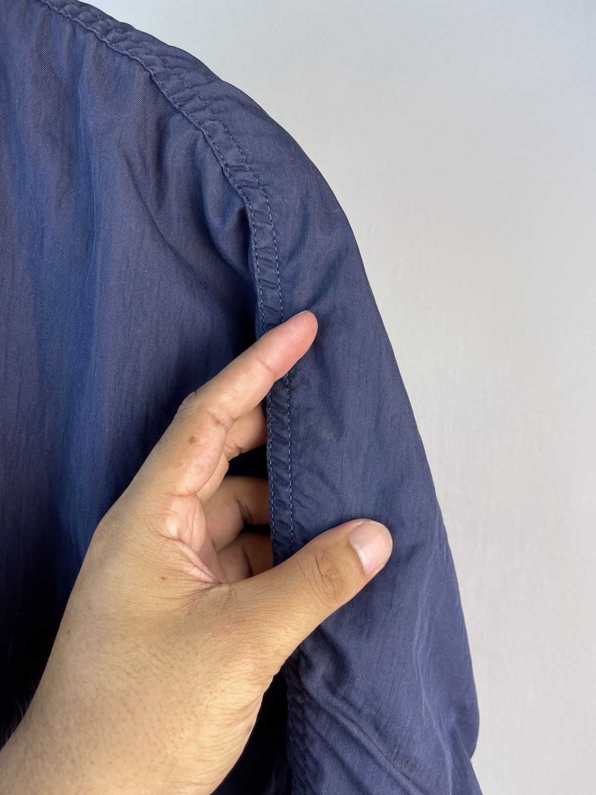 Issey Miyake × Tsumori Chisato 90s ISSEY MIYAKE CROPED REVERSIBLE BOMBER JACKET Size US L / EU 52-54 / 3 - 21 Thumbnail