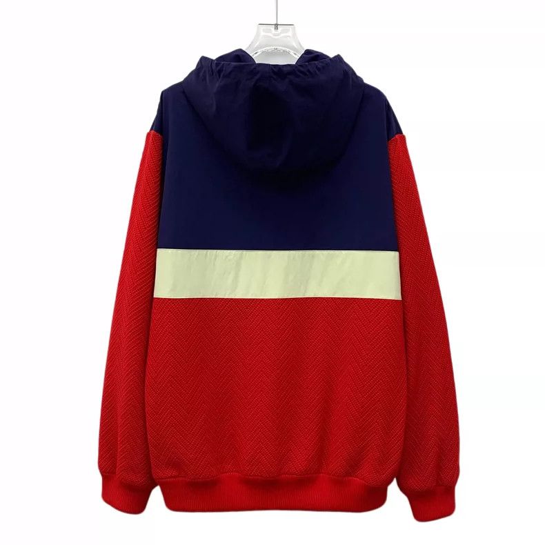 Gucci Gucci Color block badge embroidered wool hooded drawstring Size US L / EU 52-54 / 3 - 2 Thumbnail
