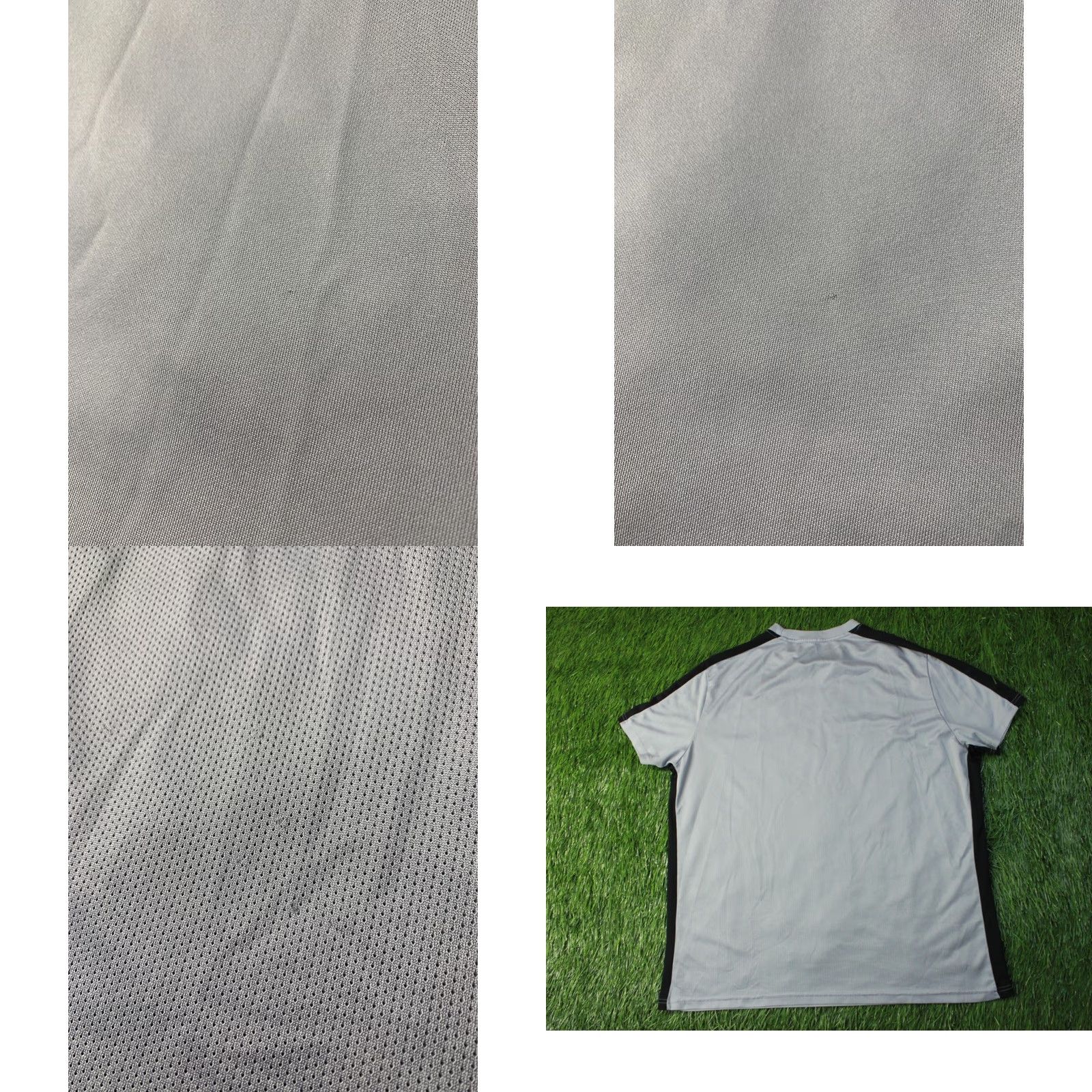 Nike NIKE ACADEMY DRI-FIT ORIGINAL 2023 MEN FOOTBALL SHIRT JERSEY XXXL GRAY AND BLACK Crew Neck Short Sleeve Diagonal Football Nike Dri-FIT Mens XXXL Size US XXL / EU 58 / 5 - 8 Thumbnail