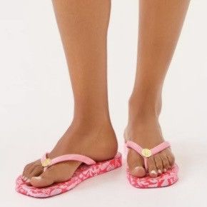 Lilly Pulitzer Flip Flop Size US 7 / IT 37 - 6 Thumbnail