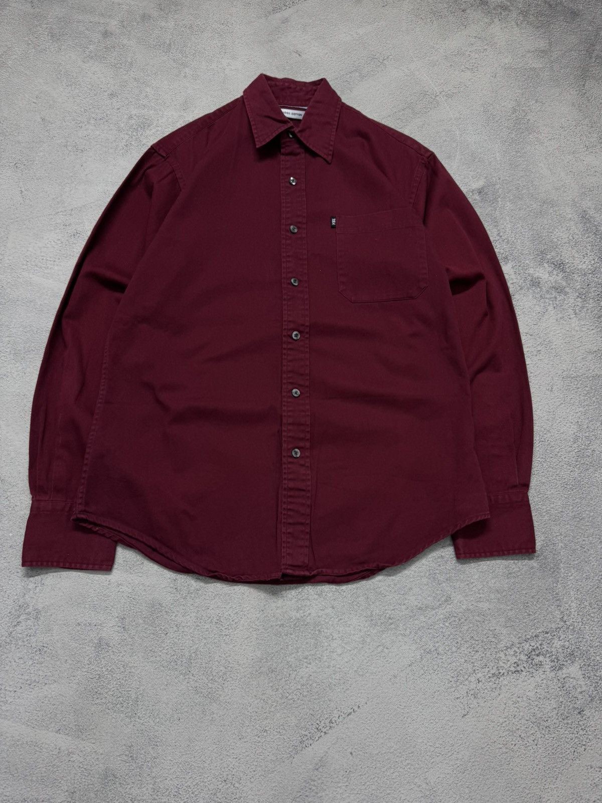 Saint Laurent Paris Vintage Y2k Yves Saint Laurent YSL Oxford Shirt 00’s Size US M / EU 48-50 / 2 - 7 Thumbnail