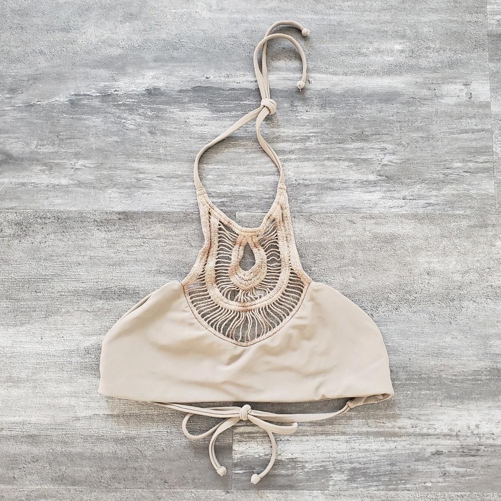 Bettanin & Venturi Putty Bettinis High Neck Reversible Bikini Size ONE SIZE - 3 Thumbnail