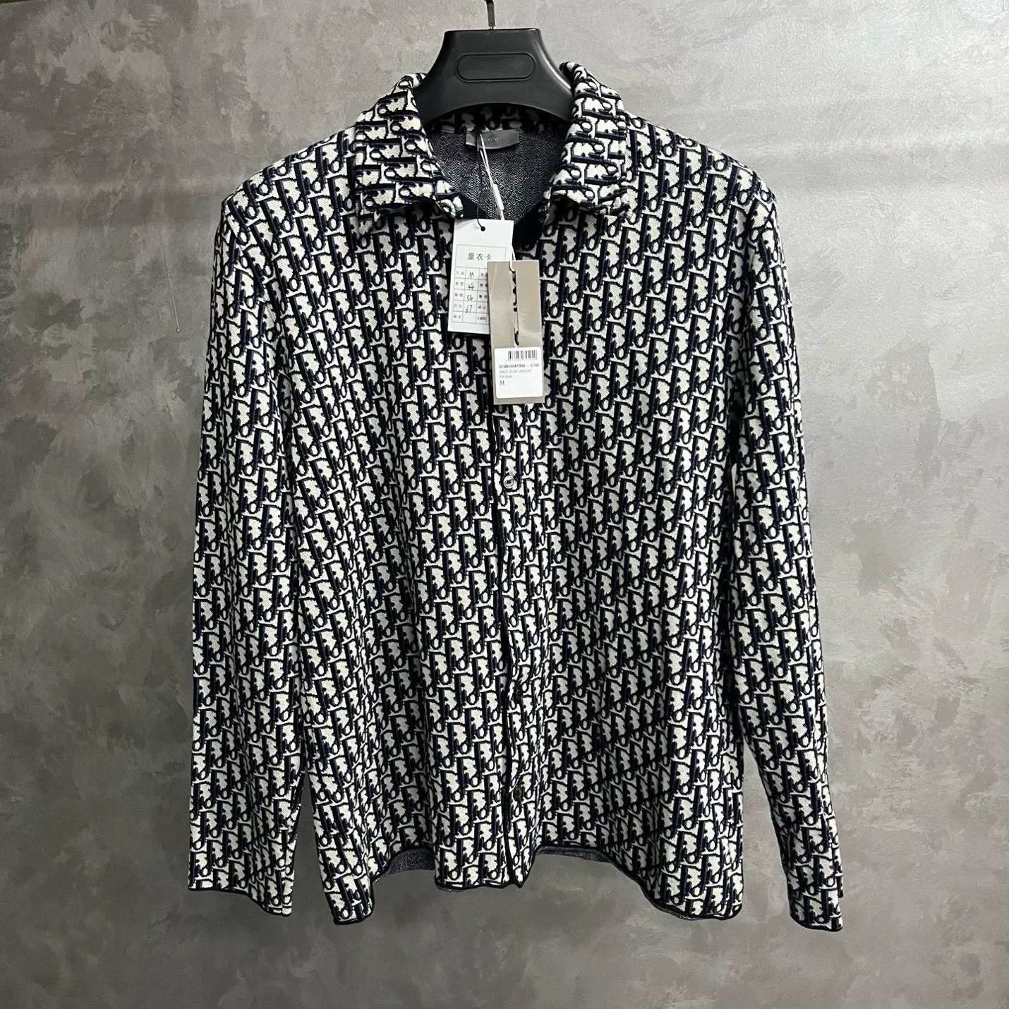 Dior Dior Retro Printed Blue Shirt m Men Size US M / EU 48-50 / 2 - 1 Thumbnail
