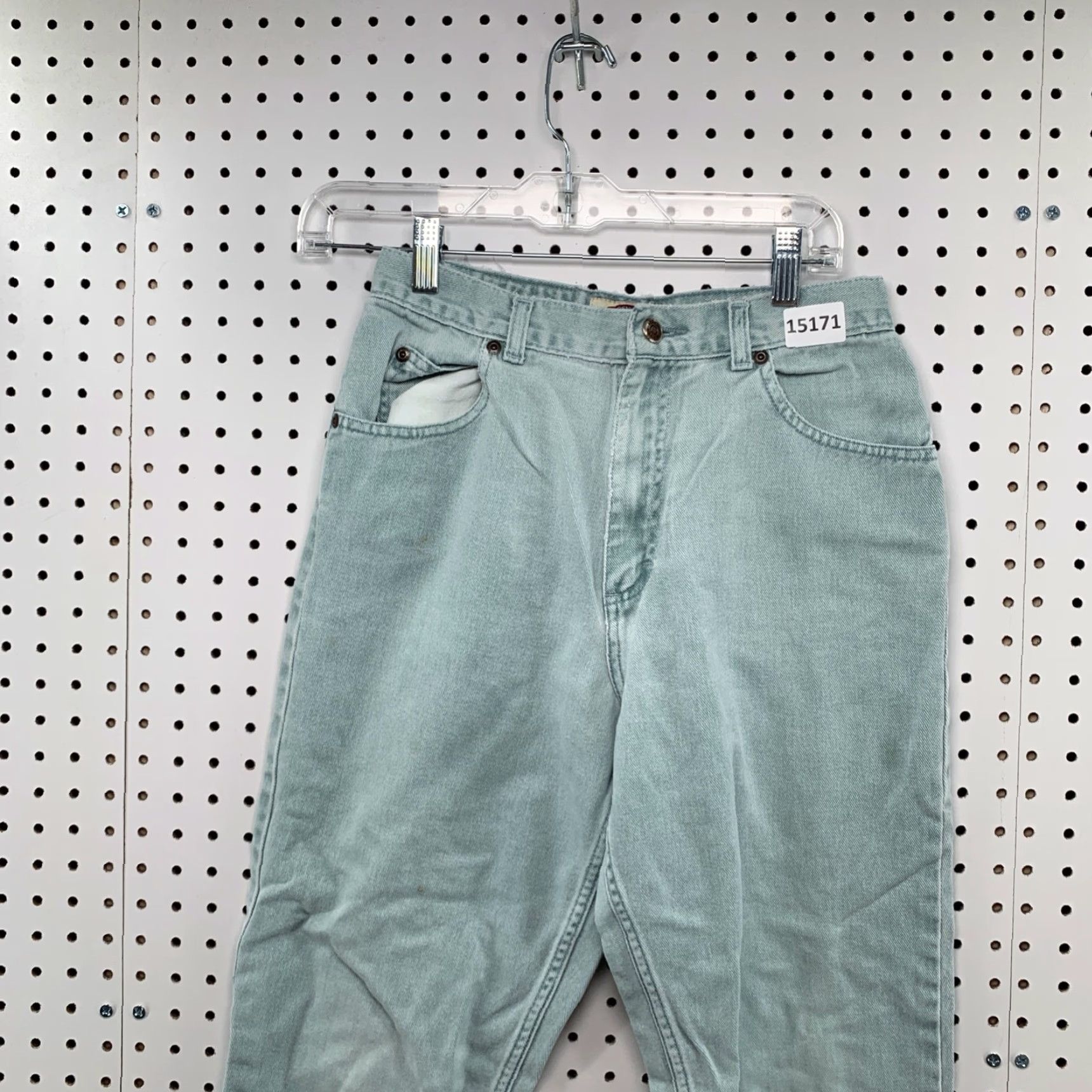 Vintage Vintage Sonoma Jeans 10P Petite Mom High Rise Straight Blue Denim 26X25 Womens Jeans Size 32" / US 10 / IT 46 - 3 Thumbnail