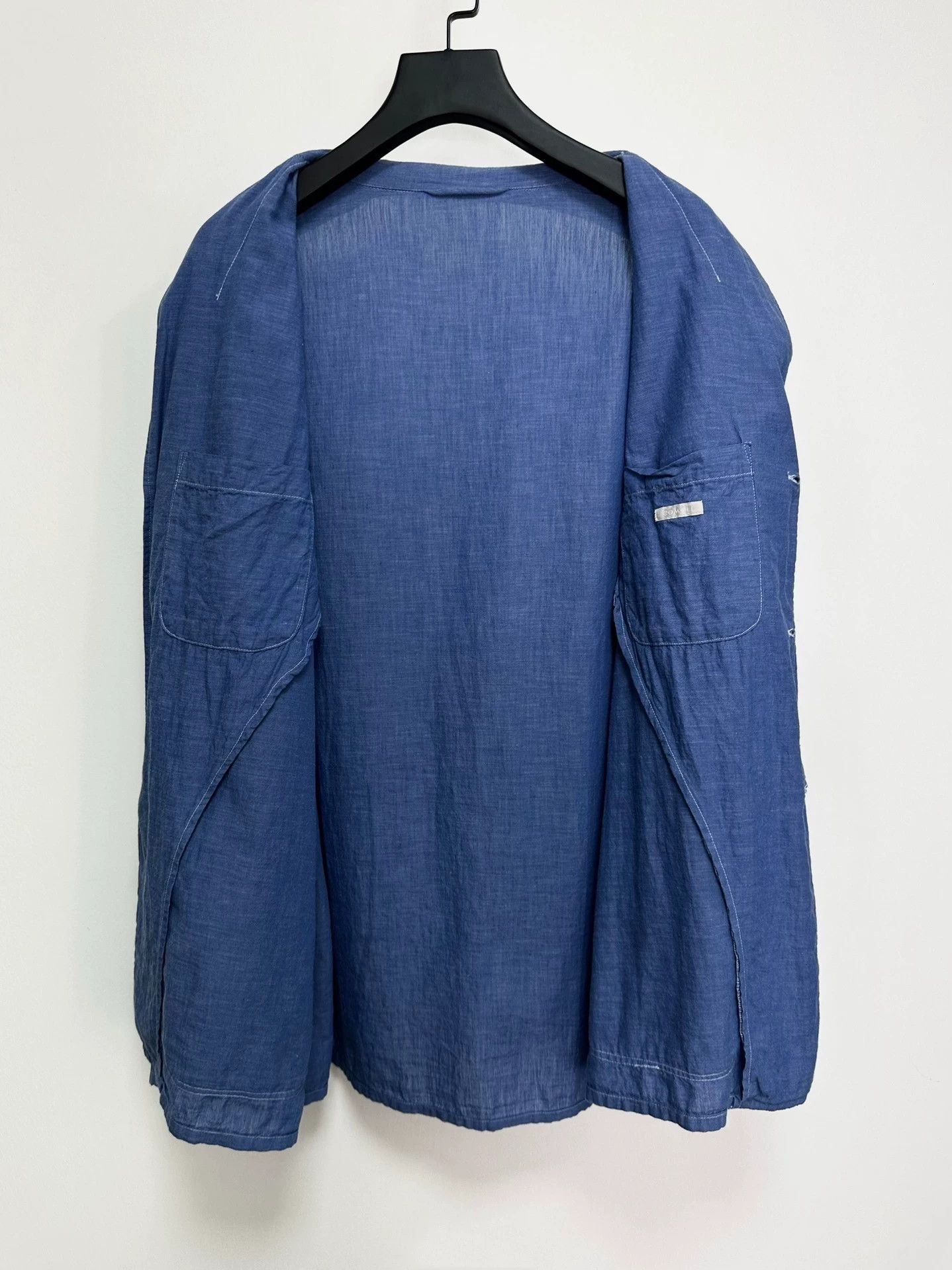 Other COMOLI Hand Dyed Indigo Washed Cotton Jacket Size US M / EU 48-50 / 2 - 3 Thumbnail