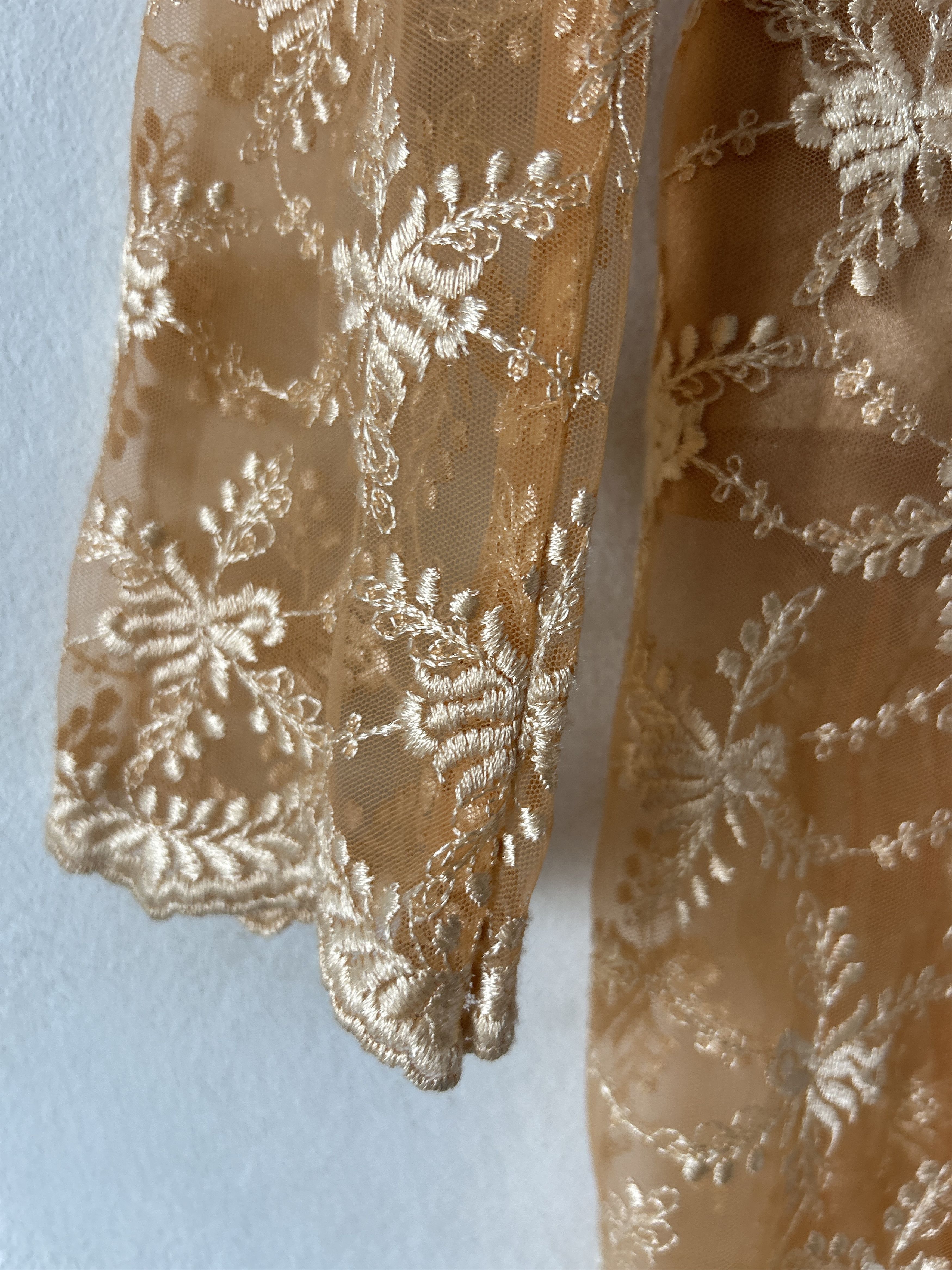 Vintage Vintage Orange Lace Kebaya Dress Size M / US 6-8 / IT 42-44 - 12 Thumbnail