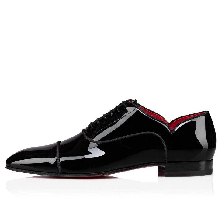 Christian Louboutin o1bcso1str1024 Greggy Chick Flat in Black Size US 9 / EU 42 - 1 Thumbnail