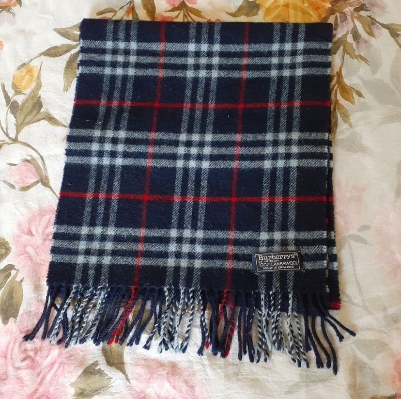 Burberry Vintage Burberrys scarf Size ONE SIZE - 4 Thumbnail