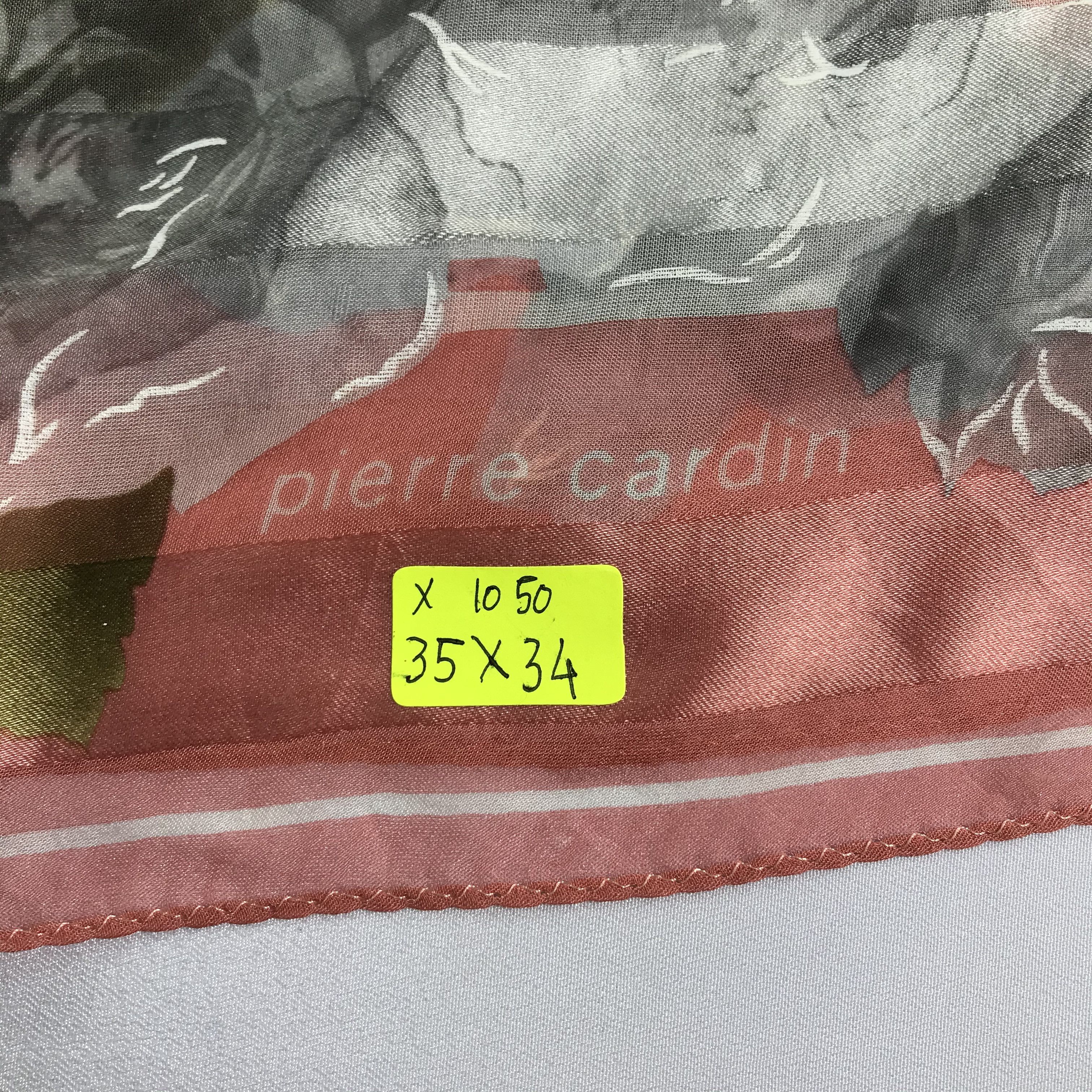 Pierre Cardin Vintage Pierre Cardin Silk Scarf Size ONE SIZE - 8 Thumbnail