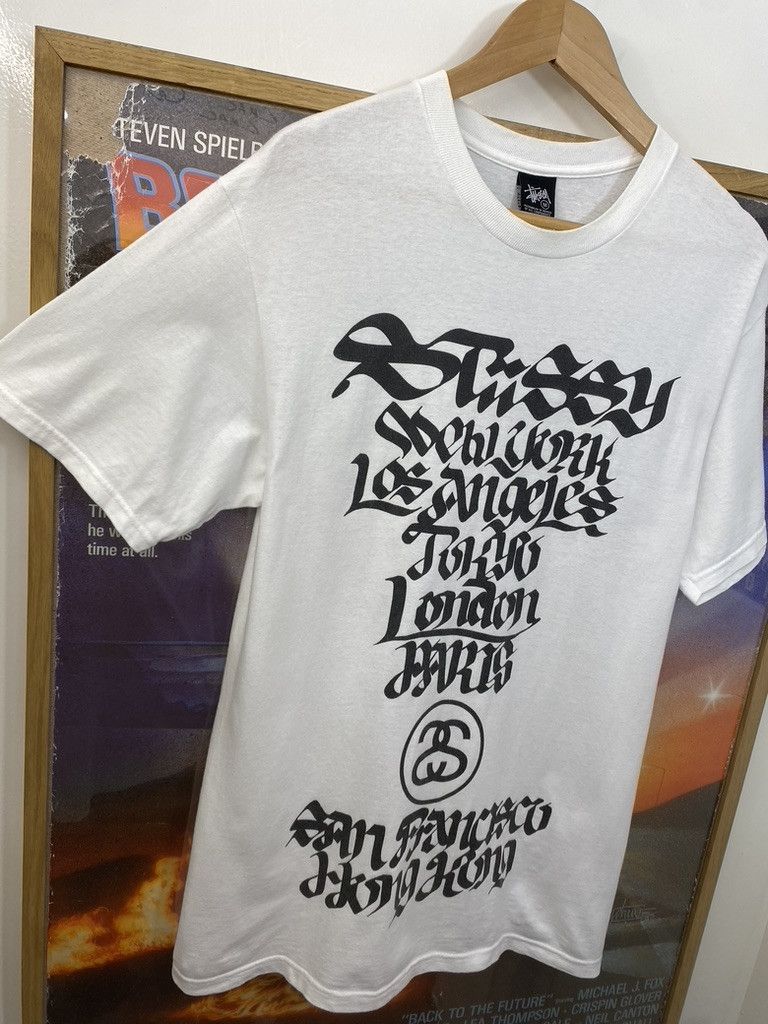 Stussy 2006 Stussy x Rostarr World Tour Project Artist Series Tee Size US M / EU 48-50 / 2 - 5 Thumbnail