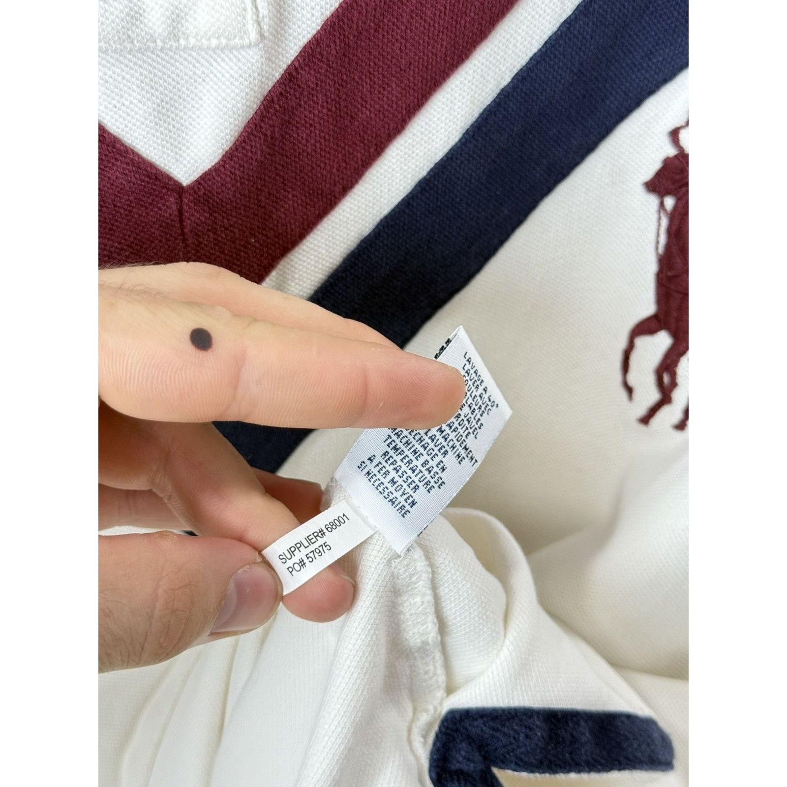 Polo Ralph Lauren Vintage Polo Ralph Lauren Polo Shirt Tee Size US XXL / EU 58 / 5 - 7 Thumbnail