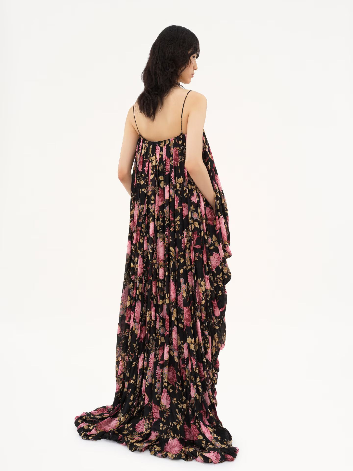 Chloe o1loc1c10226 Maxi Dress in Multicolor Size M / US 6-8 / IT 42-44 - 4 Thumbnail