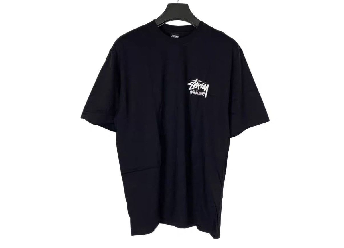 Stussy Stüssy Hong Kong Limited Black Print Short Sleeve J31 Size US L / EU 52-54 / 3 - 1 Thumbnail
