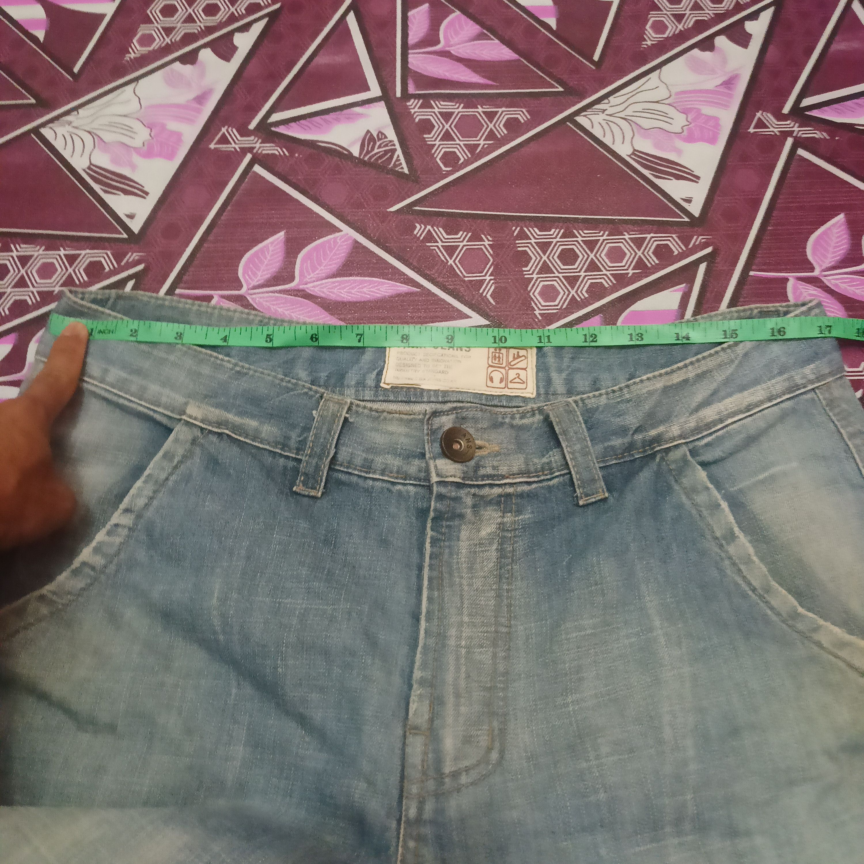 Who Decides War Vintage S.NIK Jeans 8 pocket distressed baggy jeans Size US 34 / EU 50 - 15 Thumbnail