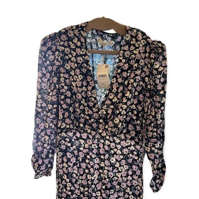 Mango Beautiful MANGO Dress with Flowers NWT Size M / US 6-8 / IT 42-44 - 4 Thumbnail
