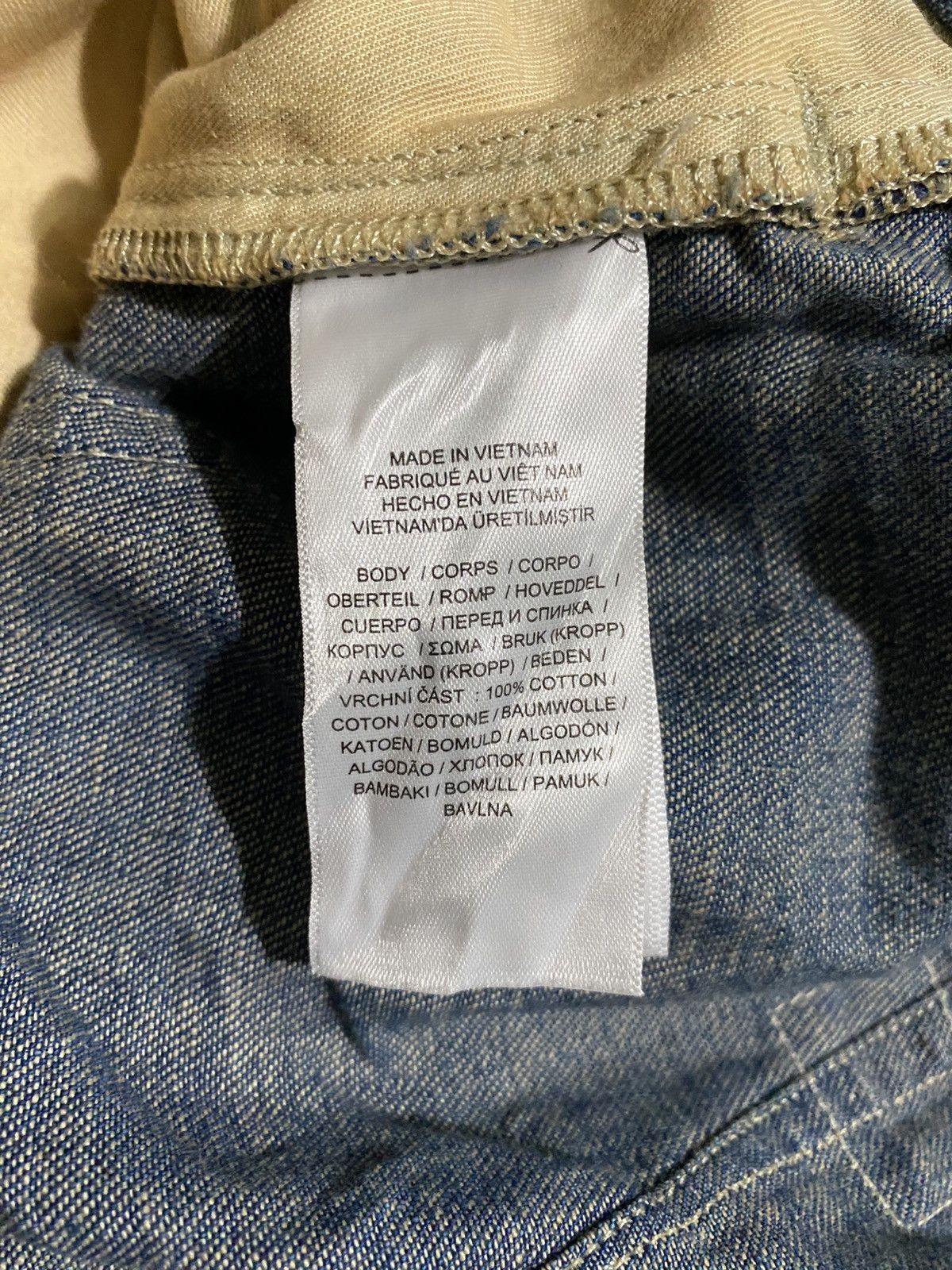 RRL Ralph Lauren Polo Ralph Lauren Patchwork Denim Pants Size US 39 - 12 Thumbnail