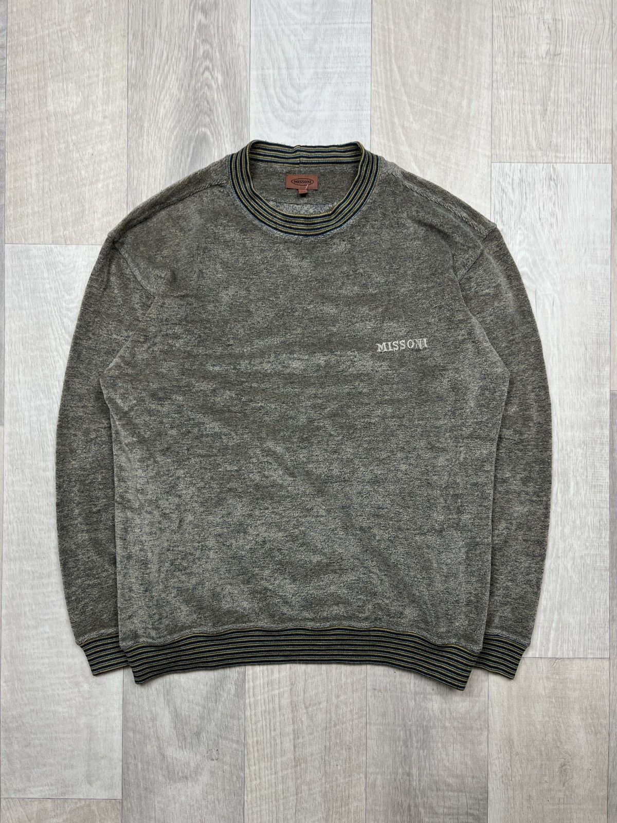 Missoni Missoni Towel Knit Sweatshirt (Y0342) Size US M / EU 48-50 / 2 - 1 Thumbnail