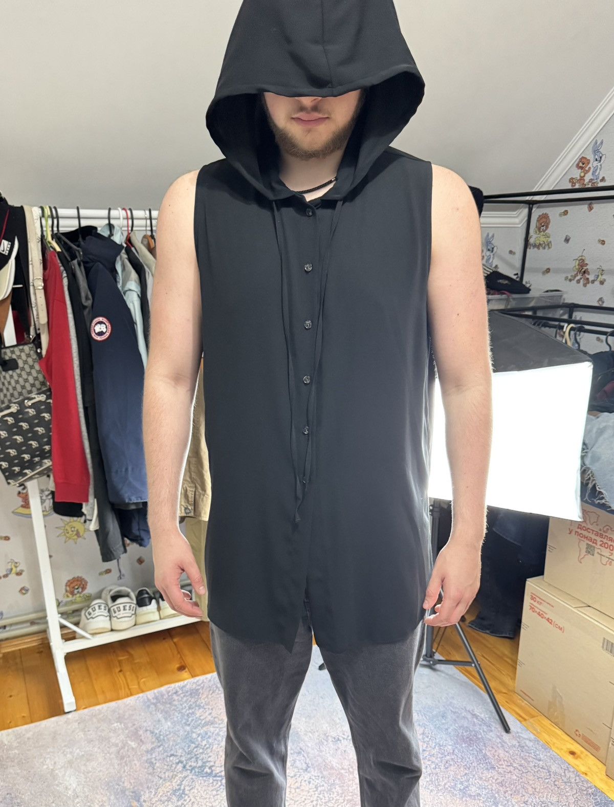 Maison Margiela Vest Maison Margiela MM6 tee t-shirt Y2K Size US L / EU 52-54 / 3 - 3 Thumbnail