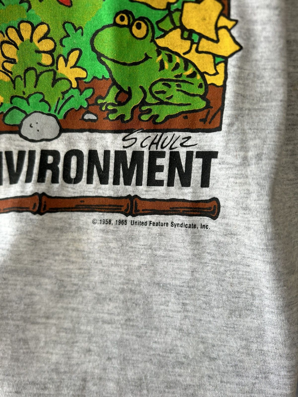 Vintage Vintage 1990s Snoopy Peanuts Animal Plant Kingdom Tee Size US M / EU 48-50 / 2 - 3 Thumbnail