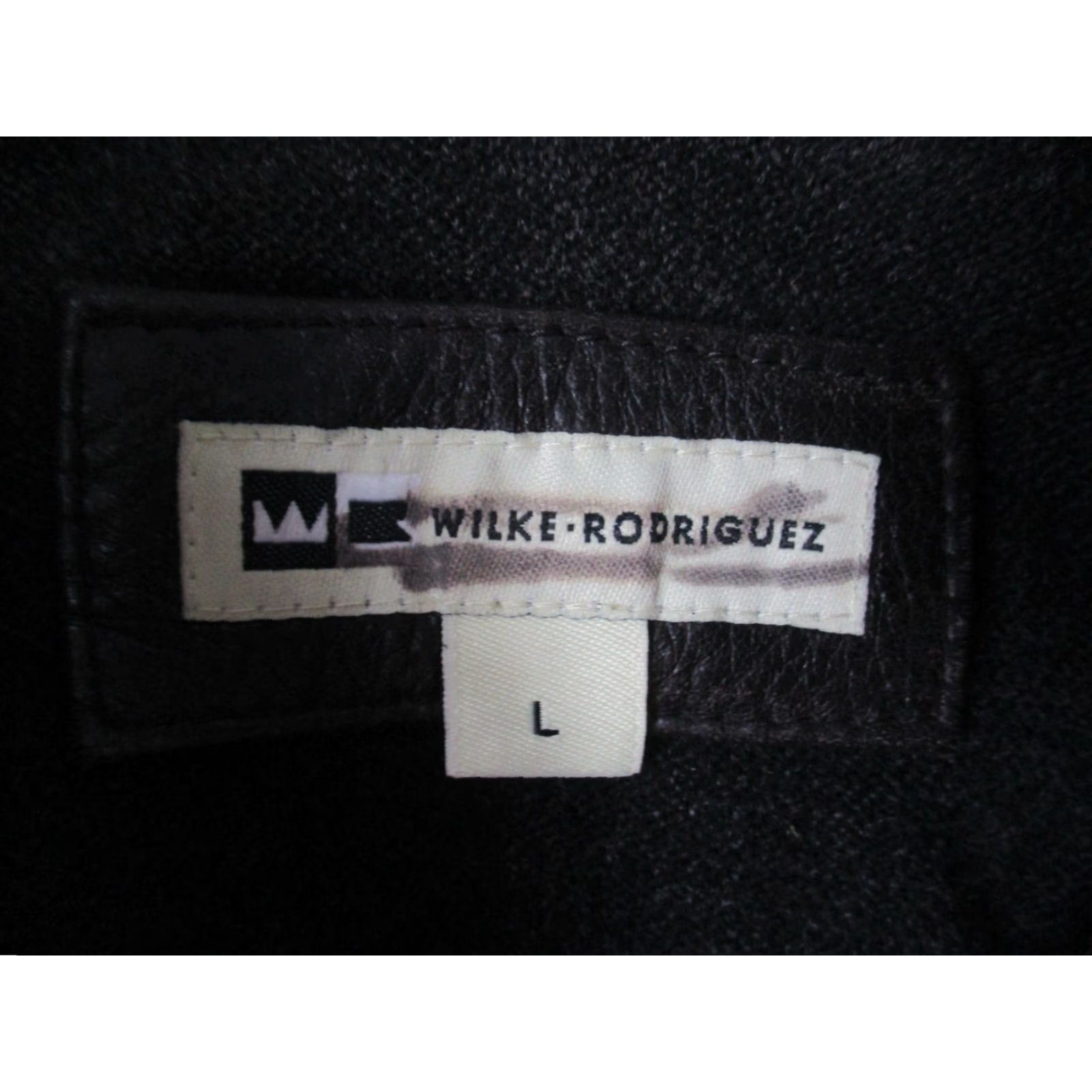 Vintage VINTAGE Wilke-Rodriguez Motorcycle Leather Jacket Large Brown Soft Wool Lining Men Size US L / EU 52-54 / 3 - 2 Thumbnail