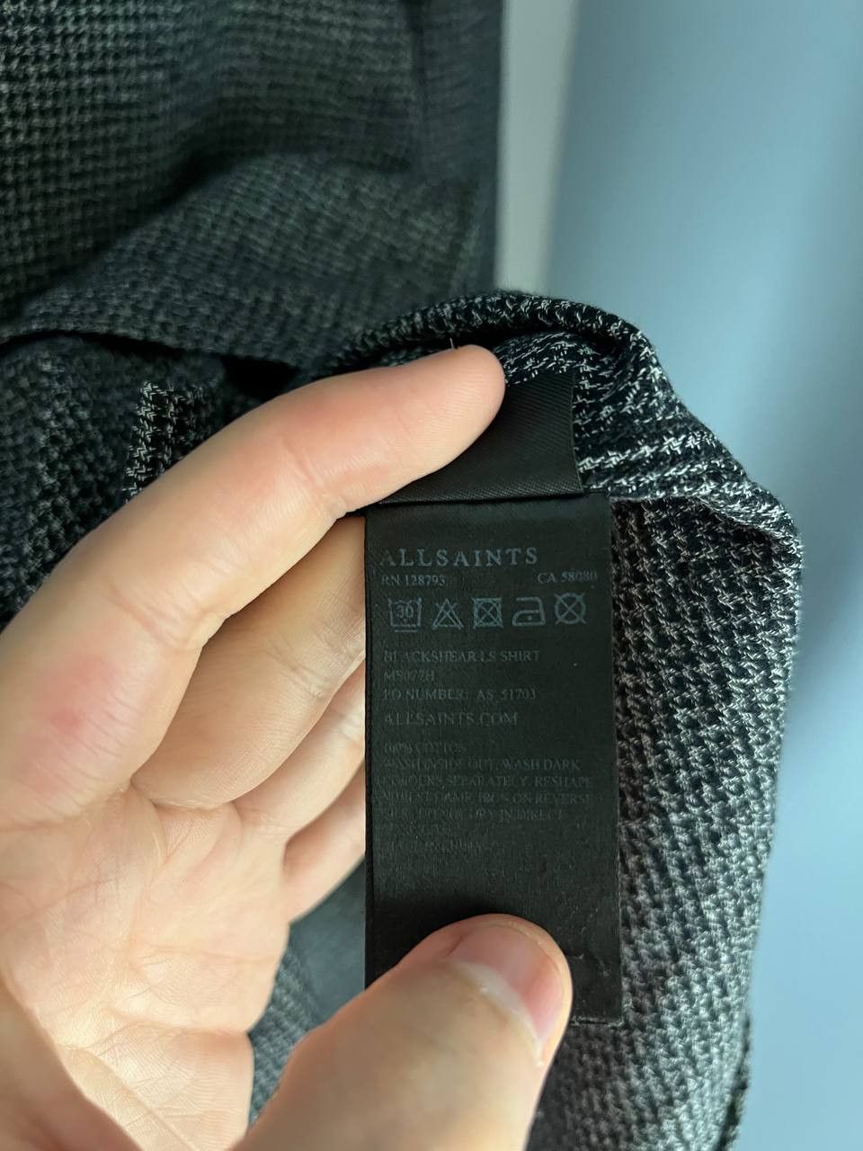Allsaints VINTAGE ALLSAINTS FLANNEL DESIGNER SHIRT CASUAL JAPANESE Y2K Size US M / EU 48-50 / 2 - 9 Thumbnail