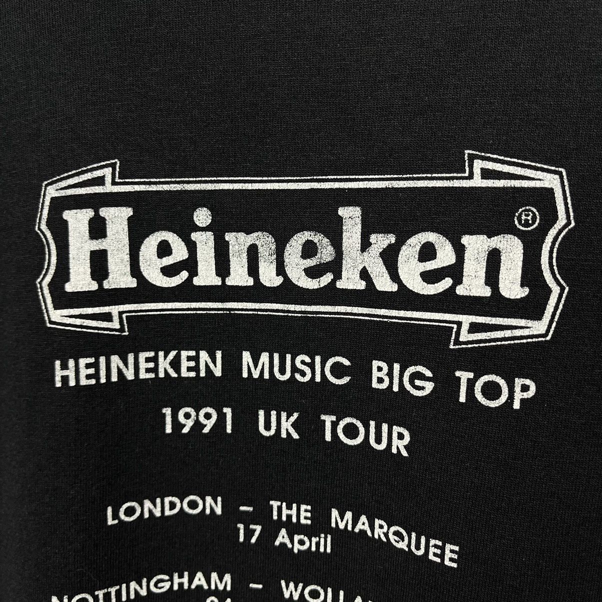 Heineken Vintage Heineken Music big top UK tour tee 1991 Size US XL / EU 56 / 4 - 18 Thumbnail