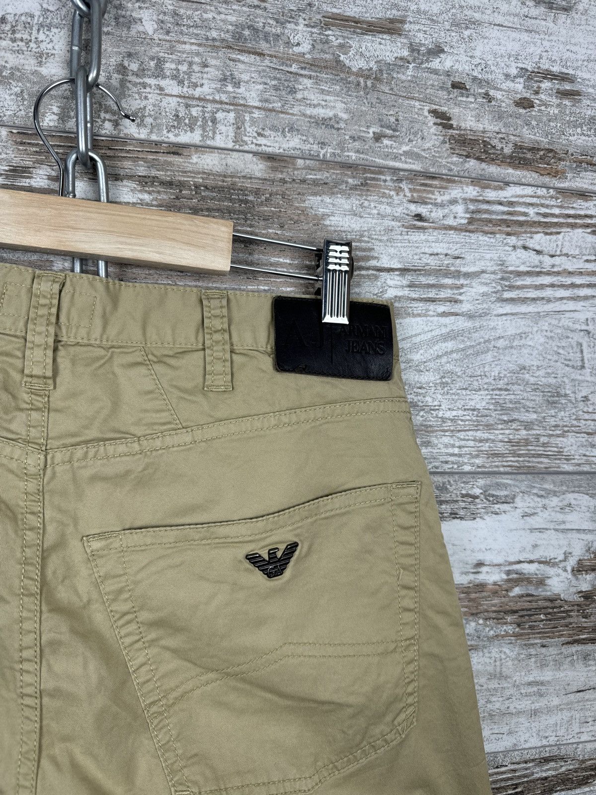 Armani Mens Armani jeans luxury pants metal logo chinos size 30 Size US 30 / EU 46 - 9 Thumbnail