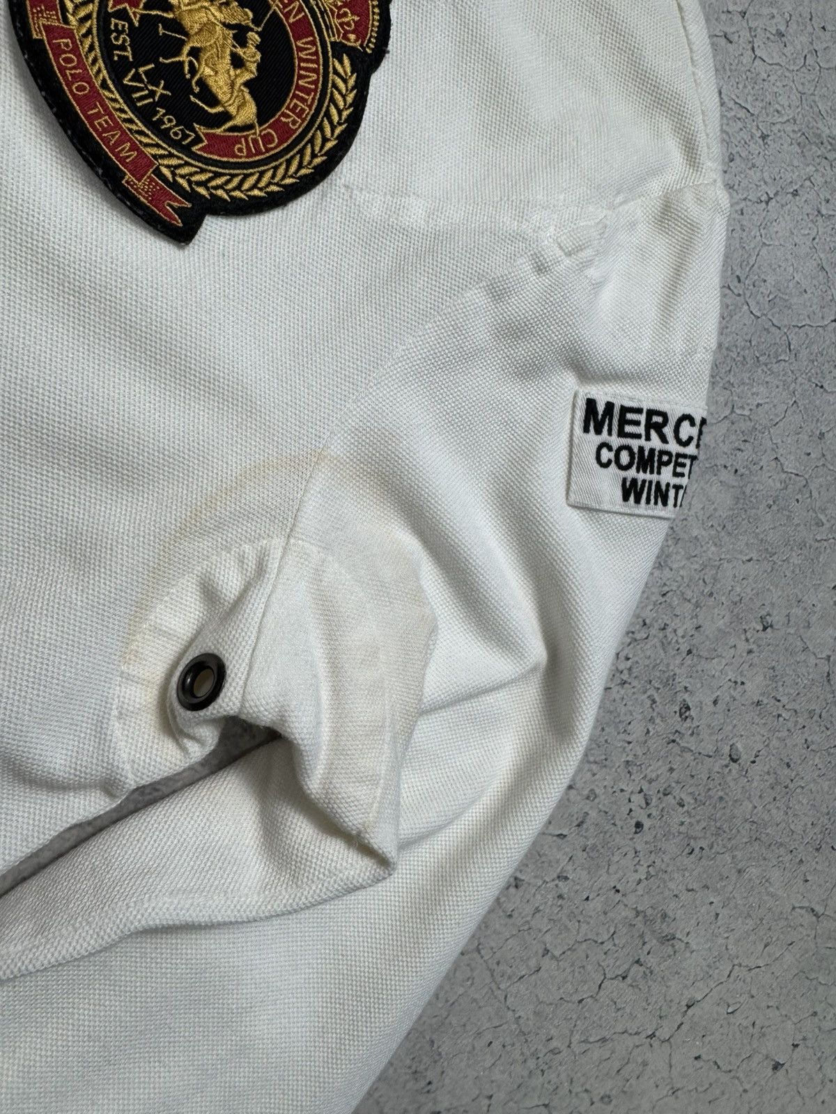 Polo Ralph Lauren Polo Ralph Lauren Rugby Sweatshirt Mercer #1 Vintage Size US M / EU 48-50 / 2 - 7 Thumbnail