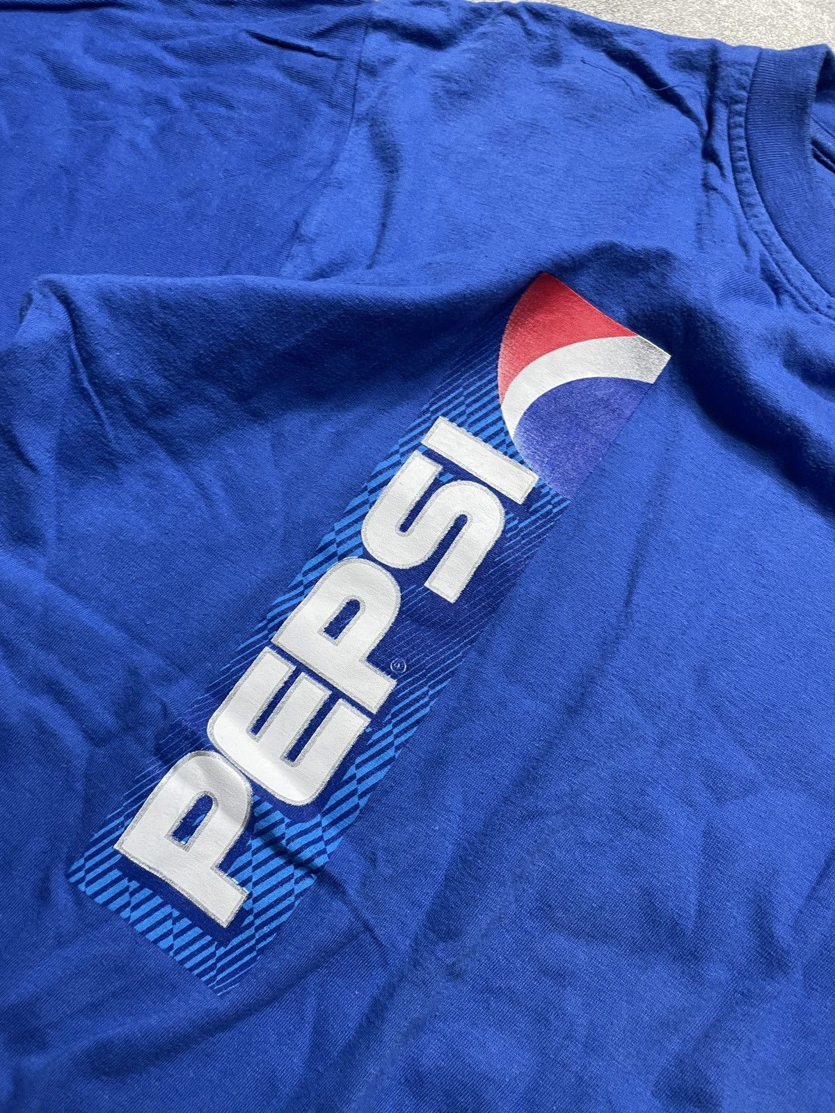 Pepsi ❗️RARE❗️Pepsi Vintage 90s Big Logo T-Shirt Streetwear Size US L / EU 52-54 / 3 - 3 Thumbnail