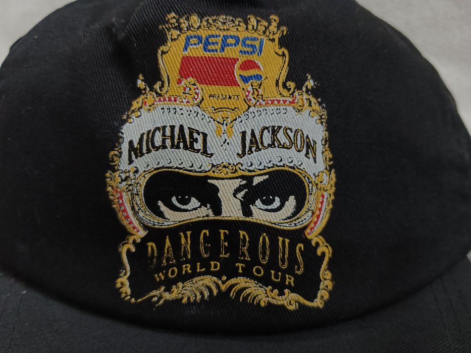 Vintage Micheal Jackson dangerous tour by pepsi vintage cap | Grailed