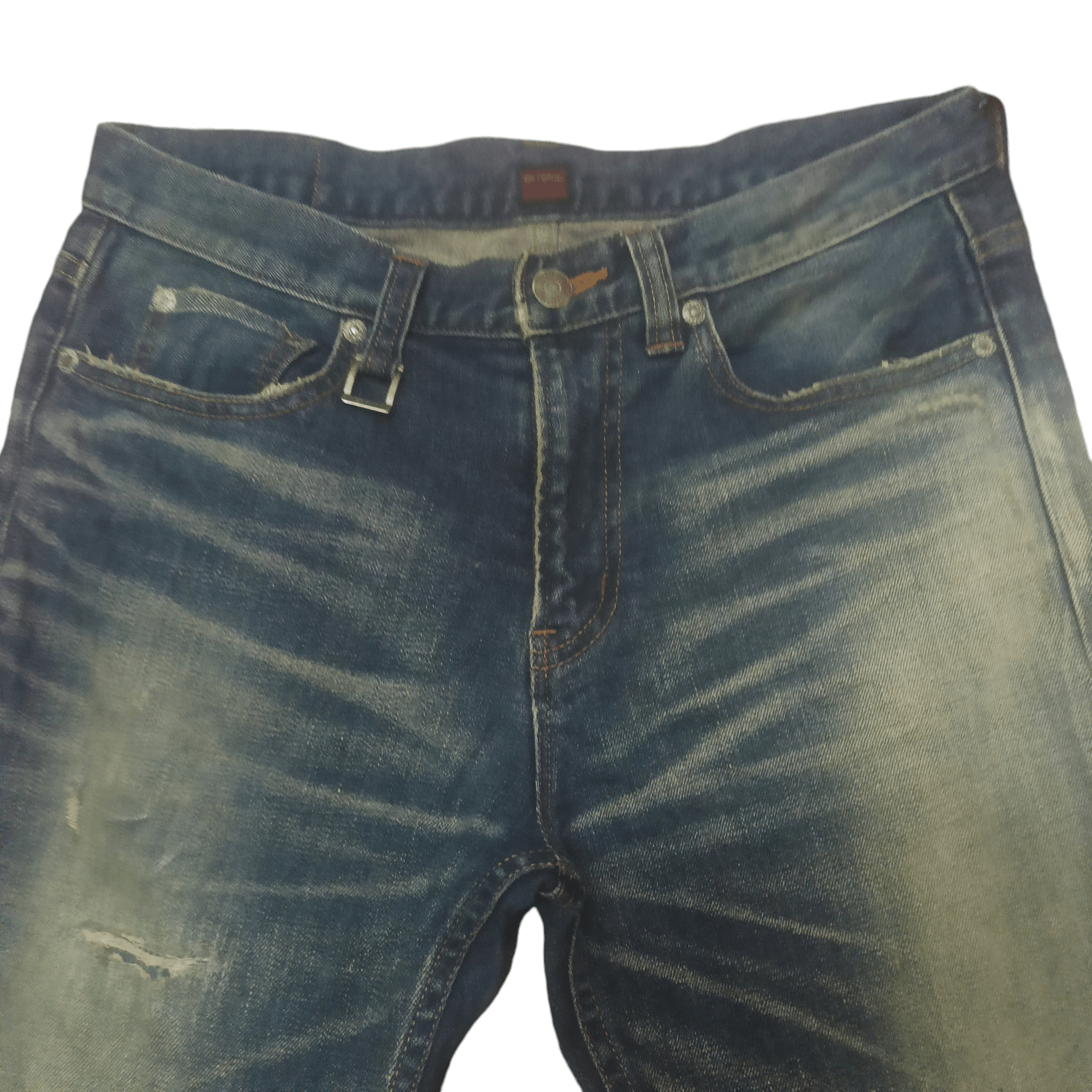 Ego Tripping × Hysteric Glamour × Tornado Mart 90's Ego Tripping Distressed Skinny jeans Size US 31 - 2 Thumbnail